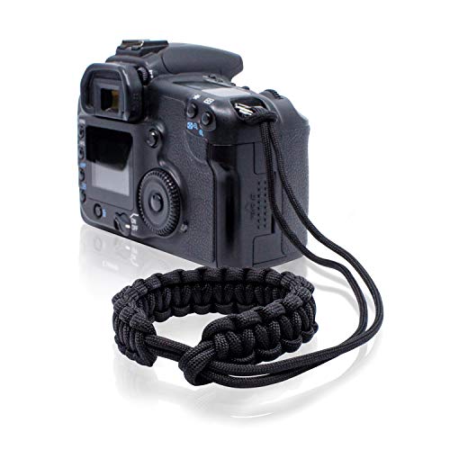 Amolith Kamera-Handschlaufe aus Paracord - Flechtmuster: Cobra - Handgelenkschlaufe Kameraschlaufe Kameraband Trageschlaufe – Bild 3