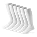 PhysiciansChoiceDiabeticSocks - Diabetics Socks for Men & Women - Neurosocks - Seamless Over the Calf Socks - 12 Pack (US, Numeric, 10, 13, Regular, Regular, White)