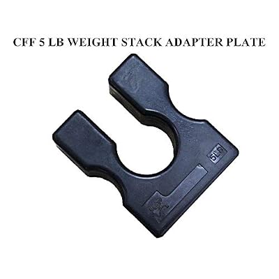 Weight Stack Adapter Plates - 2.5lb Pair For Strength Training Equipment