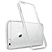 Hotbin Ultra Slim Flexible PC Back TPU Bumper Thin Transparent Protective Clear Rubber Case for iPhone 6/6s - Clear