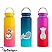 The Carefree Bee - 14 Cute Animal Stickers for Water Bottles, Laptops (Series 1)
