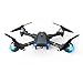 Theefun Foldable AR RC Drone with 720P HD Wi-Fi Camera Live Video Feed 2.4GHz 6-Axis Gyro Quadcopter - Headless Mode,Altitude Hold, One Key Take-Off and landing