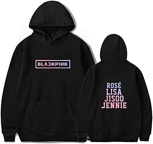 Custom Hoodie Pullover Unsiex Personalized Design Kpop Jisoo Jennie Rose Lisa Same Style Sweater Sweatshirt