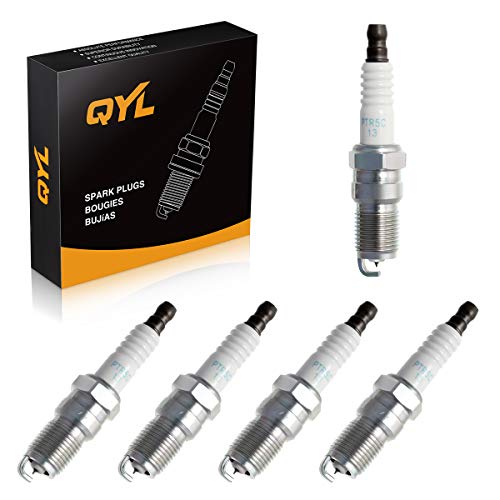 QYL Spark Plugs Compatible with Golf Jetta Beetle Replacement 3326