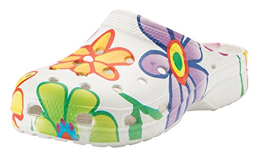 The Paragon Women's Clogs - Floral, Non Slip, Soft Shoes 10 B(M) US - Thumbnail 3