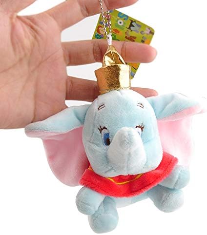 New Dumbo Cute Little Fly Elephant Plush KeyChain Mini Stuffed Animals Doll Toys Kids Gifts 10CM