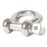 XYZ Boat Supplies 316 Stainless Steel D- Shackle R