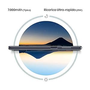 Samsung Galaxy M51, Smartphone, Display 6.7" Super AMOLED Plus, 4 Fotocamere, 128GB Espandibili, RAM 6 GB, Batteria 7000 mAh, 4G, Dual Sim, Android 10, Nero [Esclusiva Amazon] - immagine 5