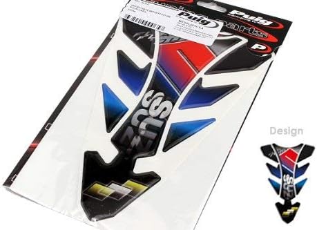 Puig 5632A Tank Pads Model Future for Suzuki Blue - Image 3