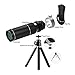 20X Telephoto Lens, UMTELE Phone Camera Lens Kit, 2 in 1 Telephoto Lens + 180° Fisheye Lens + Mini Tripod Compatible with iPhone Xs Max 8 7 6 Plus, Samsung and Other Android Phone