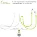 Luxuray Bluetooth Adapter Cable Wireless Converter Cable for Shure SE215 SE425 SE535 SE846 Headphones