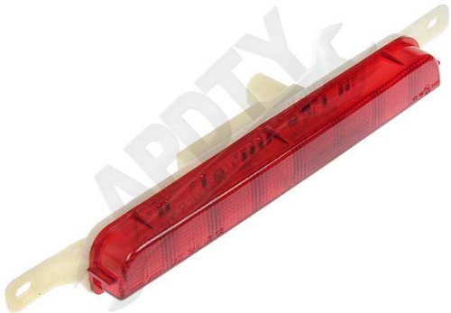 APDTY 034338 Extra Bright LED Third 3rd High Center Mount Brake Stop Light Lamp Assembly Fits 2008-2014 Dodge Grand Caravan and 2008-2014 Chrysler Town & Country (Replaces 68083906AB)