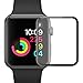 Screen Protector for Apple Watch Series 4 (44mm) Max Coverage - Scratch Resistant Anti-Bubble Film HD Clear Anti-Bubble - [2 Pack]