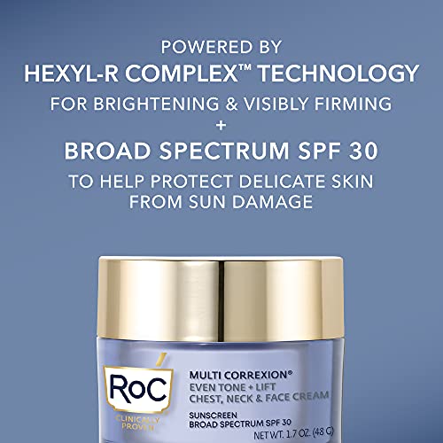 RoC Multi Correxion 5 in 1 Chest, Neck, and Face Moisturizer Cream with
