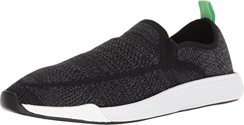 Sanuk Men's Chiba Quest Knit Sneaker, black, 09 M US