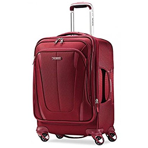 Samsonite Silhouette Sphere 2 Softside 21 Inch Spinner (One Size, Ruby Red)