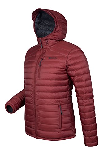 Mountain Warehouse Henry Mens Down Padded Winter Jacket Hooded