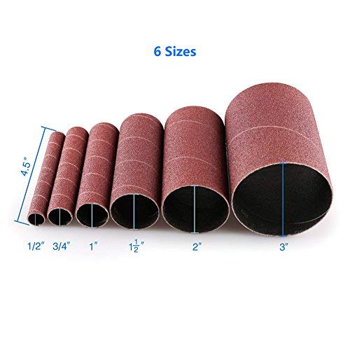 2 Spindle+Sanding+LotFancy+Aluminum+Abrasive