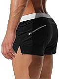 Malavita Mens Swim Trunks with Zipper Pocket
