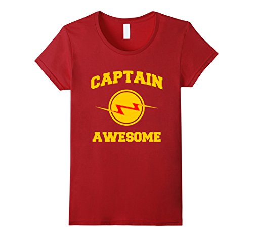 Captain Awesome Superhero Costume T-Shirt