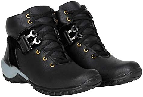 YB BAZAAR Men's Synthetic Leather Boots