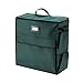 Wrapping Paper Storage Center - Portable Gift Wrap Station to Stow and Organize Flat Sheets, Holiday Gift Bags, Bows, and Ribbons by Elf Stor (Green)