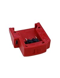 XBERSTAR - Adaptador de cargador de batería USB para Milwaukee 49-24-2371 M18