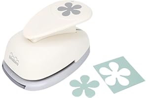 Bira Craft 2 inch Flower 3 Lever Action Craft Punch for Paper Crafting Scrapbooking