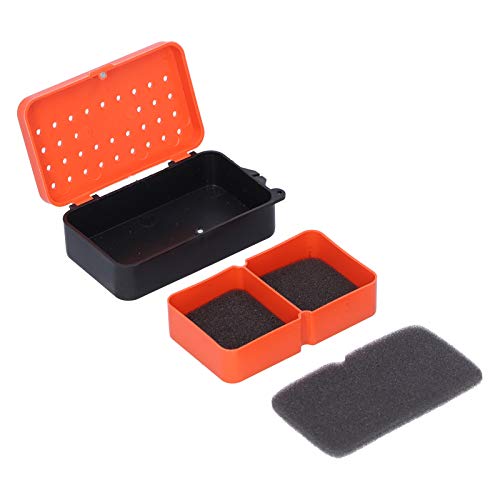 8 Stück Angelköderbox 9,8 * 6 * 4,8 cm Tragbare Angelgerätebox Aufbewahrungskoffer für Angelgeräte(S.) – Bild 6
