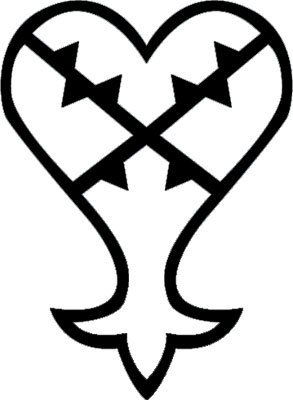 Kingdom Hearts Heartless WHITE Vinyl Car/Laptop/Window/Wall Decal - //coolthings.us