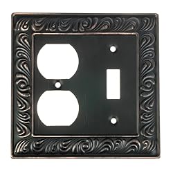 SleekLighting | Beveled Aged Bronze Wall plates