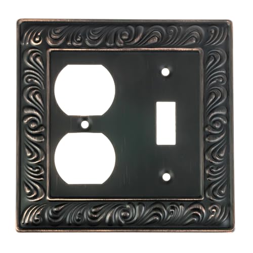 SleekLighting | Beveled Aged Bronze Wall plates