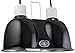 Zoo Med Mini Combo Deep Dome Lamp Fixture, Black