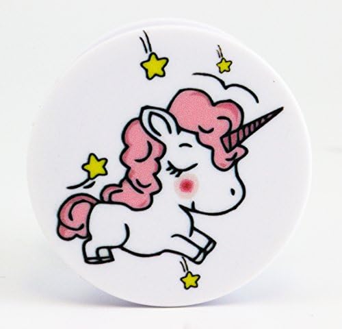 Expanding Stand And Grip Mount For Smartphones And Tablets (Iphone 6 6s 7 7S, Samsung Galaxy, Tablets, Fire) Cute Unicorn