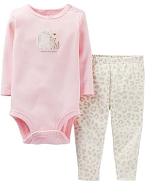 Baby Girls' 2 Piece Layette Set (Baby) - Light Pink