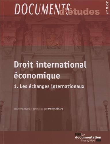 Droit international économique