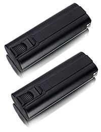 2 Pack de Paslode 6 V 404717 Batería de repuesto para 900420 900600 IM250 IM250 A IM250 901000 (2000 mAh, 6 V, NiCd)
