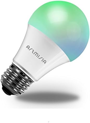 Artmisia Smart Light Bulb Hue Color Ambiance Soft White A19 60W Equivalent Compatible with Alexa and Google Home No Hub Required