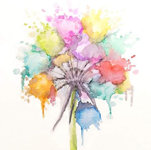 Vaessen Creative Florence Aquarellpapier A4 in Elfenbein Weiß, aus 200 g/m² Glattem Papier, 12 Blatt für Aquarellmalerei - Image 5