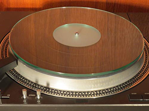 Purest Audio PA-602-V2 Glass Crystal Turntable Record Player Platter Mat (Renewed)