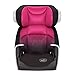 Evenflo Spectrum Belt-Positioning Booster Seat, 2-in-1 Booster Seat, Ergonomic Seat Base, Advanced Compression Technology, High-Back Booster, No-Back Booster, Two Cup Holders, Sunrise Pink