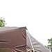 Outsunny 10’ x 20’ Outdoor Gazebo Pop Up Canopy Party Tent with UV Sun-Resistant 2-Tier Roof & Portable Carry Bag Coffee