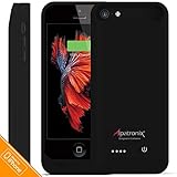 iPhone SE Battery Case, Alpatronix BX120plusSE 2400mAh External Protective Portable Charging Case for iPhone SE Juice Bank Power Pack [Ultra-Slim, MFi Apple Certified, iOS 10+ Support] - Black