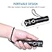 MOLAER Rechargeable LED Flashlight, 1000 Lumens Ultra Bright Tactical Magnetic Waterproof Torch, Pocket-Sized, 4 Light Modes for Camping, Hiking and Emergency