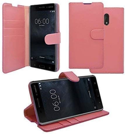 Mobile Phone Case Cover Compatible For Nokia 3 Wallet Flip Stand Card Slot PU Leather Magnetic Closure Case Cover In Rose Gold