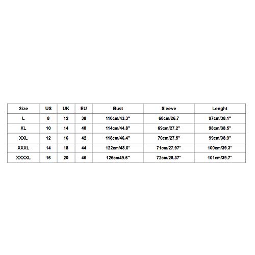 POTO Women Coats Plus Size, Ladies Winter Lapel Wool Coat Trench Jacket Pea Coats Jacket Overcoat Outwear(L-5XL) Pink