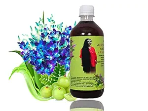 Mysore Adivasi Herbal Neelambari Hair Oil for Hair Growth & Hair Fall Control with Natural Ayurvedic Ingredients (500 ml)