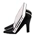 ZLMC Cute Cell Phone Stand,High Heel Shoes Holder Mobile Phone Mount Compatible iPhone X 8 8Plus 7 7plus 6 6s 5S 5C 4S, Samsung Galaxy S9 S9+ S8+ S8 S7 A9 Star S6, Android Smartphone (Black)
