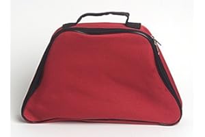 EUROPEAN EXPRESSIONS Lap Harp Carrying Case, Red Zither Case