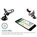 BESTEK® 2-in-1 Gooseneck Flexible Cell Phone Clip Holder for Bed, Car, Desktop, with Car Vehicle Windshield Suction Cup Mount for iPhone/Samsung/GPS/Smartphone/iPad Mini